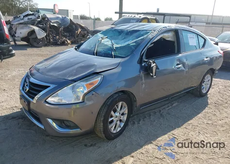 2018 Nissan Versa 1.6 Sv из США, поврежденный, VIN 3N1CN7AP7JL872721